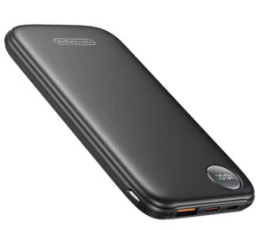 Batería externa con carga rápida 22.5W, PD3.0, QC4.0, USB C , Pantalla LCD, 10000mAh de capacidad por 14,08€.