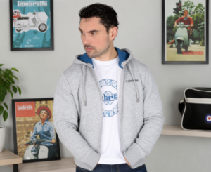 Lambretta Full Zip: una sudadera con capucha de inspiración retro por 23,99€.