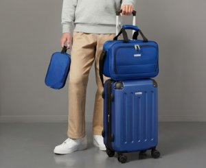 El set definitivo para viajar ligero: juego de equipaje de 3 piezas Amazon Basics por 43,10€ antes 94,99€.