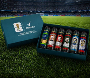 Cofre de regalo Rexona Fifa World Cup 2026TM Superstar Collection.