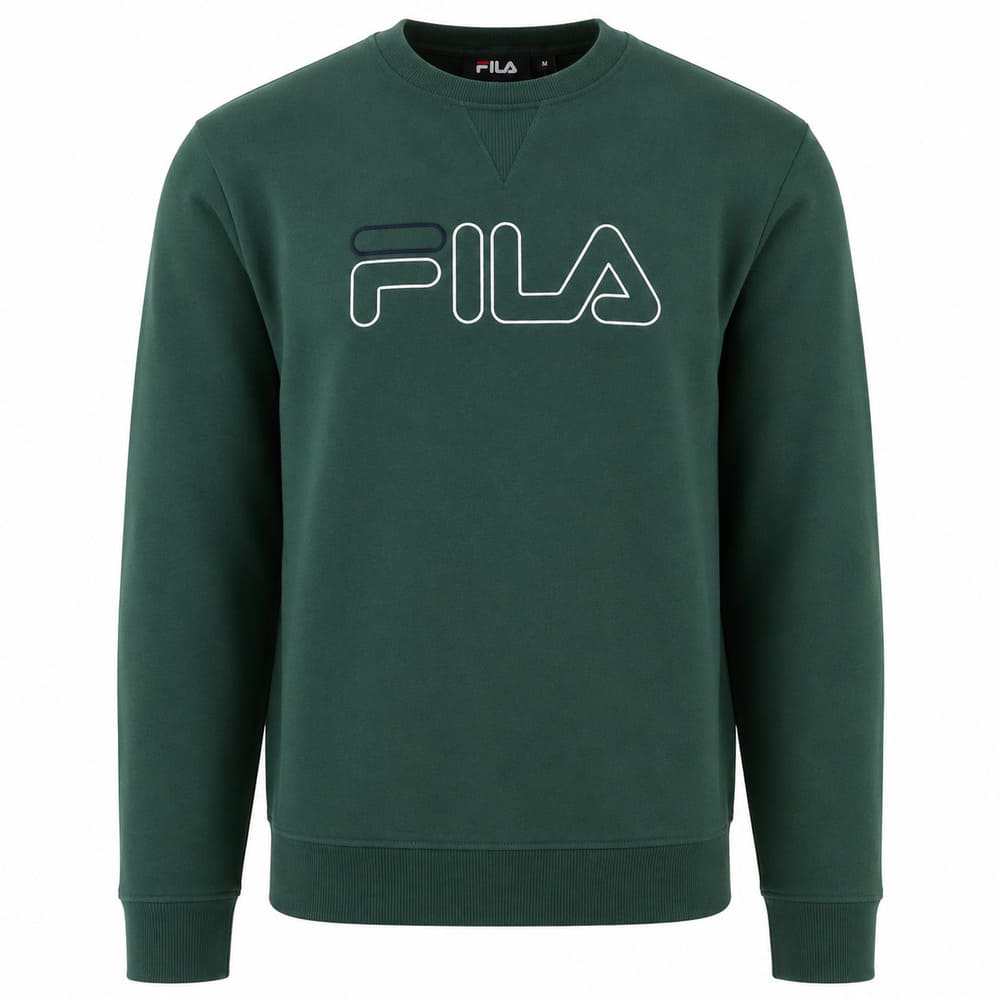 FILA "JDN" Retro Crew Sudadera LMSPM006-Mediterranea