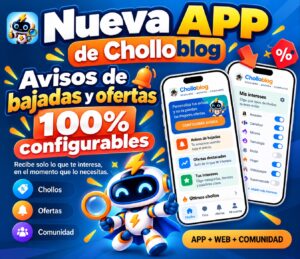 Cholloblog se renueva: descubre la nueva APP y todas sus funciones. Puedes descargarla ya en Android (próximamente en iOS)