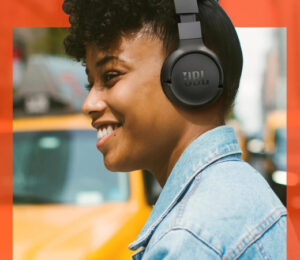 JBL Auriculares Tune 670 NC, con cancelación de ruido adaptativa, Bluetooth y 70 horas de batería