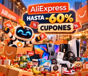 Ofertas de Invierno de Aliexpress. Del 13 al 16 de Octubre con cupones de hasta 39€.