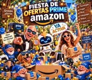 Comienza la Fiesta de Ofertas Prime de Amazon hasta el 7 de Octubre a las 23:59. Un nuevo «Prime Day» de dos días.