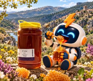 Miel de Flores artesanal y natural prodecente de la Sierra de Salamanca 2 kg Ar Melit por 12,99€