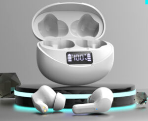 Auriculares inalámbricos Bluetooth 5.3: sonido Hi-Fi, 35 horas de autonomía y pantalla LED.