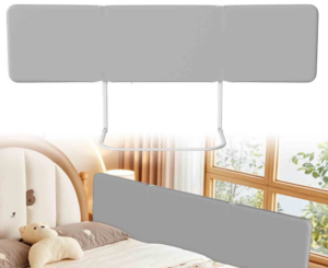 Barrera de cama Vkechh de 180cm: plegable y regulable.