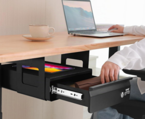 Cajón VEVOR bajo escritorio: almacenamiento oculto, cerradura de seguridad y más orden en tu oficina por 36,90€ antes 53,90€.
