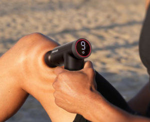 Mini pistola de masaje NEV VUE: potencia de bolsillo para tus músculos.