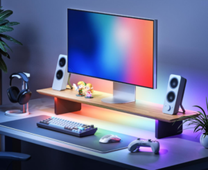 Oferta Prime. Nanoleaf elevador de monitor inteligente RGB: eleva tu pantalla y también el nivel de tu setup por 133,99€ antes 199,99€.