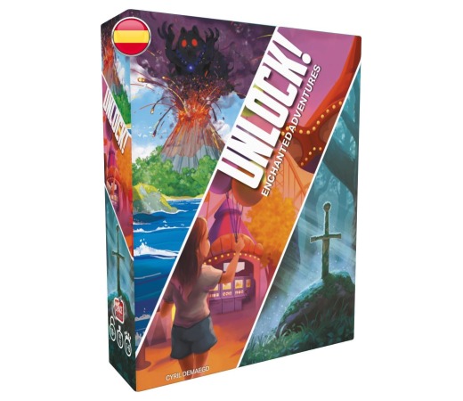 Asmodee Unlock! Enchanted Adventures, Juego de Mesa, A Partir de 10 Años