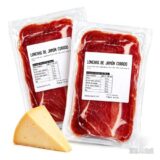 Slices of gran reserva espuña cured ham 1k + gift cheese - AliExpress 2