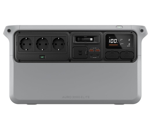 Estación energía portátil DJI Power Auro 2000 Elite, salida estable 2000 W