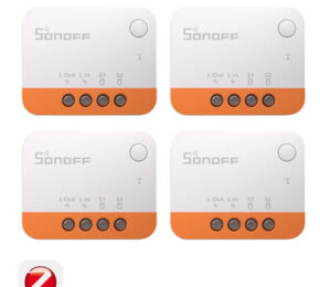 SONOFF ZBMINIL2: pack de 4 interruptores Zigbee sin neutro.
