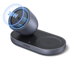 Ugreen Zapix Qi2 25W: carga inalámbrica ultrarrápida para tu iPhone y AirPods.